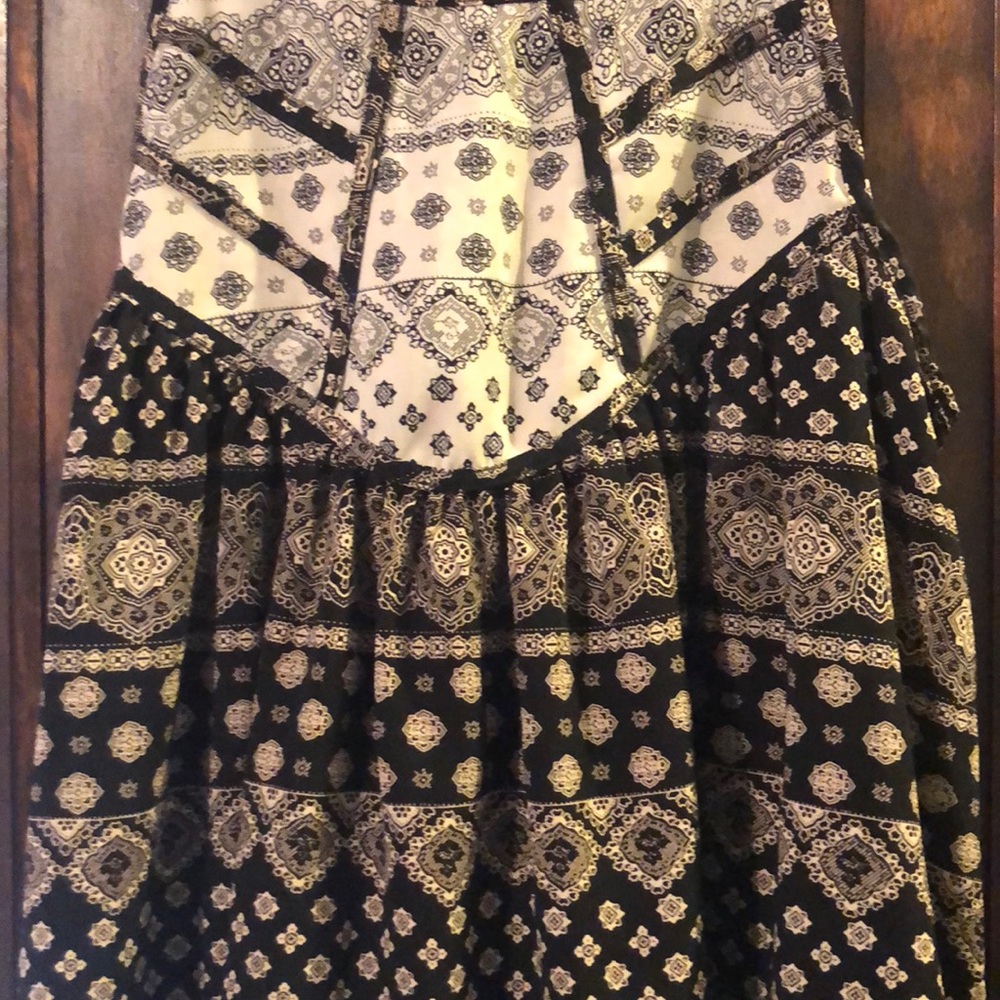 Patterned Swing Dress - Picture 2 of 2